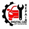 Digital Car Repair Dubai Logo in 100 Pix
